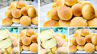 بصف كيلو دقيق❗ هتعملي ٣٠ قشطه الافران ❗هشه وطريه وفعلا قشطه