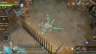 Frostborn outpost : Unconventional Protector Build! Paired up with Bandit (Deadly combo 💀)