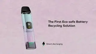 TRINE sustainable battery,replacement system provides power .#innokin #vape