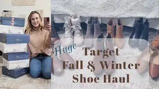 Target Boots, Booties, & Flats Shop With Me & Shoe Try On Haul II Fall/Winter 2020 II Lindsey Loves