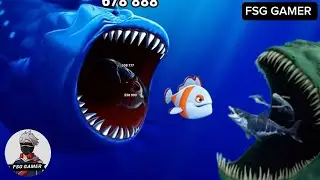 Fishdomdom Ads new trailer 8.3 update Gameplay   hungry fish video
