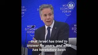 Peace and Stability in the Middle East | Secretary Blinken | January 17, 2024 | Part 2