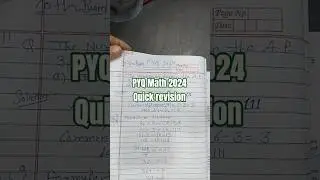 PYQ math quick revision 👍 for 2026 Exam#3 marks पक्के 🤔🤔👌🤯🙀#maths # CBSE Board 2026Exam preparation