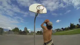 Pick up hoops at Trimble Park, Vancouver (GO PRO HERO 3 BLACK EDITION)