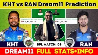 KHT vs RAN Dream Team Prediction|KHT vs RAN Dream|KHT vs RAN Dream Team|