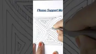 Tangle Art 21 Creative #Shorts #Artwork #Zentangle #Tangle #satisfy #Satisfying #drawning #draw
