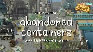 The Old Harbour Pt. 2 - The Fisherman's Cabin // Speed Build - Animal Crossing New Horizons