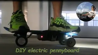 DIY electric penny board ,Super Portable, Lots of Fun, Convert your short board  ELECTRIC