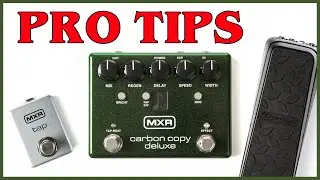 MXR Carbon Copy Deluxe MEGA TUTORIAL (Tap tempo & pedal de expresión)
