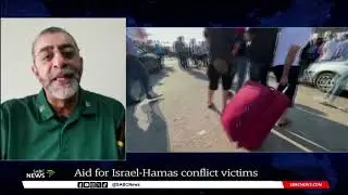 Israel-Hamas Conflict | Dr Sooliman Imtiaz updates on humanitarian aid for victims