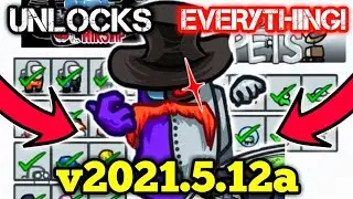 Unlock All Hats, Pets, & Skins For Free! Airship Map Update 2021.5.12 | Among Us Latest | MaStEr F