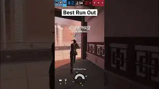 Best Run Out in R6!!🐻&zwj;❄️ #rainbowsixsiege #r6memes #r6clips