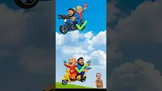 Motu patlu vfx magic part:-94#shorts #motu #Bike #v