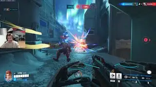 Play the NEW Overwatch Hero Freja - DANTEH FREJA GAMEPLAY