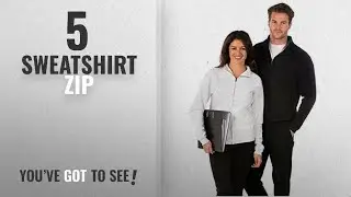 Top 10 Sweatshirt Zip [2018]: Bruntwood Classic Full Zip Sweat Jacket - Mens & Ladies - 280GSM -