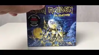 Unboxing Iron Maiden «Live after death» with Eddie figurine FULL HD widescreen.