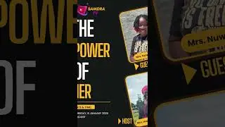 Please join Mrs Harrisona Tomah Grigsby Grimes on SAMDRA TV Discussion is all about women