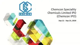 Chemcon IPO | Chemcon Speciality Chemicals Limited IPO | IPO Review