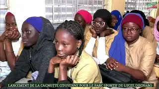 Ziguinchor: lancement de la cagnotte citoyenne pour le parc sportif du Lycée Djignabo