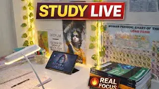 Study With Me LIVE | NEET 2026 &bull; JEE 2026 &bull; UPSC &bull; Board Exams | Pomodoro