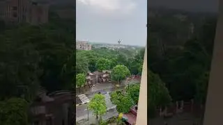 #IIITA campus view fromBH5 hostel😊😊❤️❤️🔥