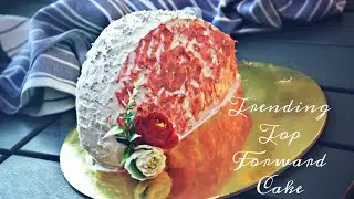Trending Top Forward Cake | Vanilla Sponge Cake with Whipped Cream Frosting | Mini Cake Designs