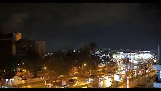 Streetscape Of The City At Night Video Footage 24fps | OrangeHD