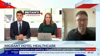 Why are taxpayers subsiding free healthcare for illegal migrants?