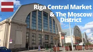 Riga Central Market, Moscow District and Jewish Quarter