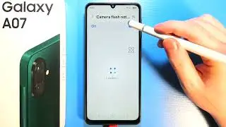 Samsung Galaxy A07: How to Enable Flash Notifications