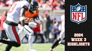Broncos RB Tyler Badie ALL CARRIES In Week 3 | 2024 FULL Highlights vs. Buccaneers