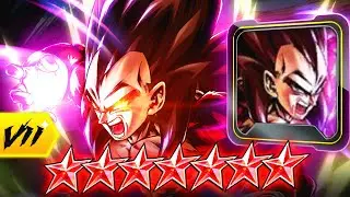 💥¿¿Y ESTE DAÑO??💥 VEGETA SUPER SAIYAN 4 ZENKAI 7 con PLATINO Dragon Ball Legends