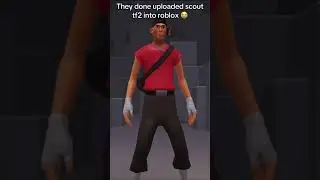 Realistic Scout Tf2 in Roblox now?! #roblox #tf2