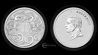 2025 Australia Double Phoenix 1 oz Silver Coin &ndash; King Charles III