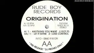 Origination - Lose Control