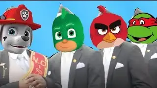 Dj Remix 27 & Tuzlicon - Pj Masks & Angry Birds & Tartarughe Ninja & Paw Patrol - Coffin Dance COVER