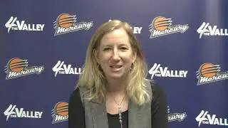 WNBA Commissioner Cathy Engelbert Interview: Commissioner's Cup & Phoenix Mercury Basketball