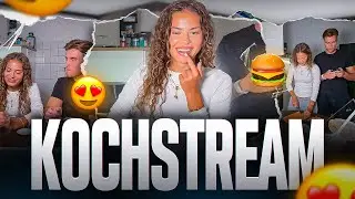 KOCHSTREAM MIT ALESSIA 👩🏽&zwj;🦱😋🍔