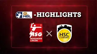 Highlights 2. HBL 11. Spieltag HSG Nordhorn-Lingen vs. HSC 2000 Coburg