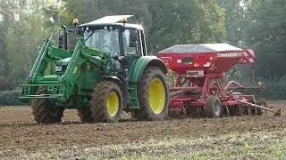 Seed Drilling Winter Wheat with John Deere & Simba Horsch