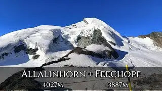 Allalinhorn (4027m) drogą normalną + Feechopf (3887m)
