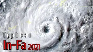 2021 Very Strong Typhoon In-fa [Fabian] Satellite Imagery