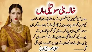 Khala bni soteli Maa || Heart touching story ||sabak amoz kahani || sachi kahani || Moral story 