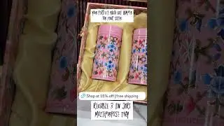 Multipurpose Gifting Tray That Everyone Will Love 🎁| 3-Jar Gift Tray by Nice Packaging