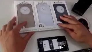 [ANTI-SCRATICH] Wireless Charging&NFC Quickcircle case for LG G4-Hands on