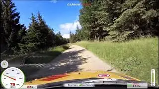 Onboard Waldviertel Rallyesprint 2018 SP4 - Taub&ouml;ck/Kronfu&szlig;