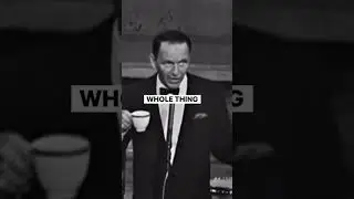 How does Frank Sinatra prepare his voice? 🤣 #funny #viral #trending #sinatra