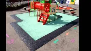 Wet Pour Rubberised Playground Shrinkage Repairs