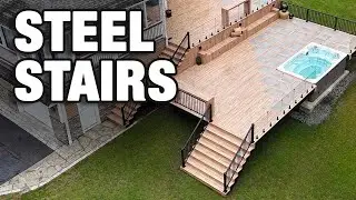 Steel Stringers & Stair Treads Made EASY | Fortress DIY