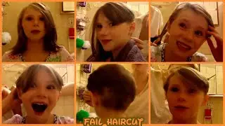 A Girl Fail Haircut By Her Sister